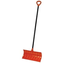 EMSCO - Bigfoot 21" Roller Snow Shovel - Metal Handle - Large D-Grip