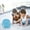 Blue_New#36532, variant on Cyber_Monday Deals! Byikun Children's Mesh Beach Bag Storage Bucket Empty Mesh Yarn Bag Small Round Yarn Storage Box Portable Beach Toy Storage Bag