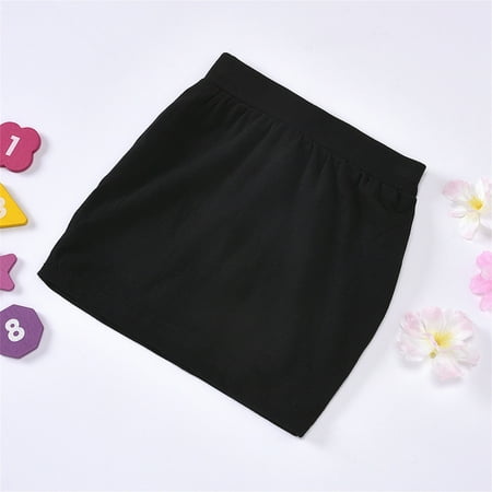 

kpoplk Girl Outfits Baby Girl Summer Outfits Romper Pencil Skirts A-line Skirt 2pcs Summer Casual Clothes(Red)