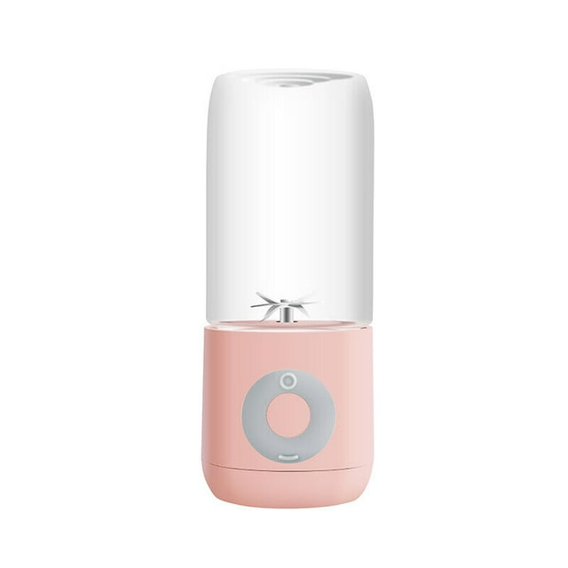 Portable Blender, 500ml Capacity Blender USB Portable Blender with 6 Blades Design Transparent Bottle Mini