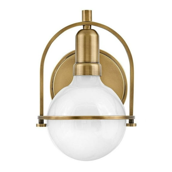 1 Light Bathroom Vanity-Heritage Brass Finish Bailey Street Home 81-Bel-4442365