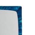 thumbnail image 2 of Ambesonne Summer Fitted Sheet, Clear Swimming Pool, Queen Size, Blue Orange White, 2 of 2
