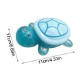 thumbnail image 2 of Luminous Turtle Storage Box | 17cm | 4 Colors | Open Lid Design | Easter Garden Decor | Glow in Dark | Resin Craft | Outdoor DIY Decoration | Multipurpose, 2 of 6