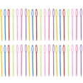 thumbnail image 1 of 1000Pcs Hand Sewing Needles Plastic Sweater Needles Knitting Supplies (Random Color), 1 of 9