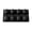 Black, variant on JuDWoC Orange Silicone Mold 8 Cavity Citrus Mousse Pan 11 Inch Food Grade Non Stick Bread Baking Tray Reusable Plaster Wax Crafting Base for Handmade Soap Candy Chocolate Biscuit