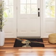 thumbnail image 3 of Yayeee Doormat for Indoor Entrance 32" x 20" Non Slippery Floor Rug, Skeleton Stripes, 3 of 8