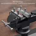 thumbnail image 4 of Tornillo De Banco De Trabajo Con Abrazadera, Apertura De Mandíbula De 75 Mm, Fácil Instalación Para Reparación De Modelos De Garaje, 4 of 7