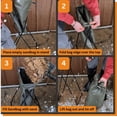 thumbnail image 4 of Sandbag Filling Stand for 14 x 26 Bags | One-Person Collapsible Steel Frame | Bag Not Included | Made in USA, 4 of 10