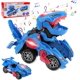 thumbnail image 1 of Juguetes de dinosaurios transformadores, coches de dinosaurios transformadores, coches de dinosaurios de transformación automática con música y luz LED Sincero Hogar, 1 of 7