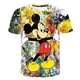 thumbnail image 2 of Camisetas con gráfico de Mickey Mouse para niñas, ropa de la serie Disney, camisetas divertidas para niños, camisetas para bebés, camisetas casuales de verano para niños Tees10T Gao Jinjia LED, 2 of 2