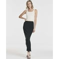 thumbnail image 5 of 3 Pack: Women's Ribbed High Waisted Maxi Skirt With Side Slit - Casual Long Pencil Skirt, 5 of 6