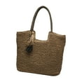 thumbnail image 1 of Bolso de Playa Tejido Zulema con Borlas para Mujer, 1 of 8