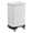 White, variant on 60L Stainless Steel Kitchen Trash Can with Step Pedal, Soft Close Lid, Removable Inner Bucket, Fingerprint Resistant, Smooth Rolling Wheels, Large Capacity Garbage Bin for Home, Office, Bathroom