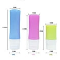 thumbnail image 5 of UPGRATOR 1Pack Portable Travel Bottle With Shampoo Holder Function 1.4 x 1.4 x 3.2 Inch PP Material, 5 of 5