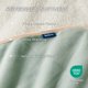 thumbnail image 3 of Manta impermeable para cama Sherpa, forro polar, color verde claro, 3 of 5