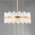 thumbnail image 4 of Ashling 20 in. 6-Light Indoor Matte Gold Finish Chandelier with Light Kit, 4 of 5