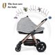 thumbnail image 4 of Baby Nursing Cover Nursing Poncho,Multi Use Cover for Baby Car Seat Canopy 26-27s, 4 of 5