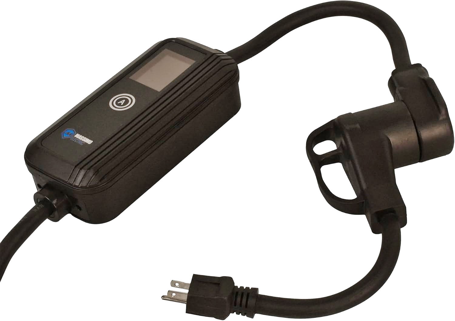 Electric Vehicle Charger Portable EV Charger, 32 AMP NEMA 14-50 and 12AMP NEMA 5-15 Connector, Level 1 & 2