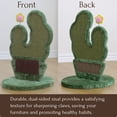 thumbnail image 3 of PetPals Natural Sisal Cactus Cat Scratcher Potted Cactus Sisal Scratcher with Grooming Brush, Flower Toy, 18" High, 3 of 8