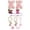 K, variant on Glass&Bottle Complete Drinkware Accessory Set for Cups – Embroidery Patch Straw Covers Charm Necklace Chain & Leak Guard Upgrade Kit, 0.4 inch, Red