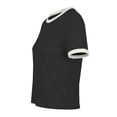 thumbnail image 3 of Playera Quarry para Dama, Manga Corta Negro Talla G, 3 of 4