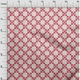 thumbnail image 2 of oneOone Cotton Poplin Fabric Geometric & Floral Block Print Sewing Fabric BTY 56 Inch Wide, 2 of 4