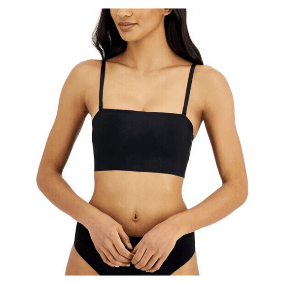Jenni No-Show Bandeau Bralette Bra, Black, Large