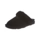 thumbnail image 1 of Pantuflas BEARPAW Loki para mujer en gamuza negra para uso interior y exterior, 1 of 6