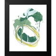 thumbnail image 2 of Vess, June Erica 15x18 Black Modern Framed Museum Art Print Titled - Green Discus I, 2 of 5