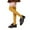 Yellow, variant on LNMQLPDBS Stockings Calf Socks Summer Thin Knee High Socks School Uniform Dress Socks Seamless Toe Soft Basic Tube Socks for Girls Over Knee Socks Multycolor Option Yellow 3-12 Years