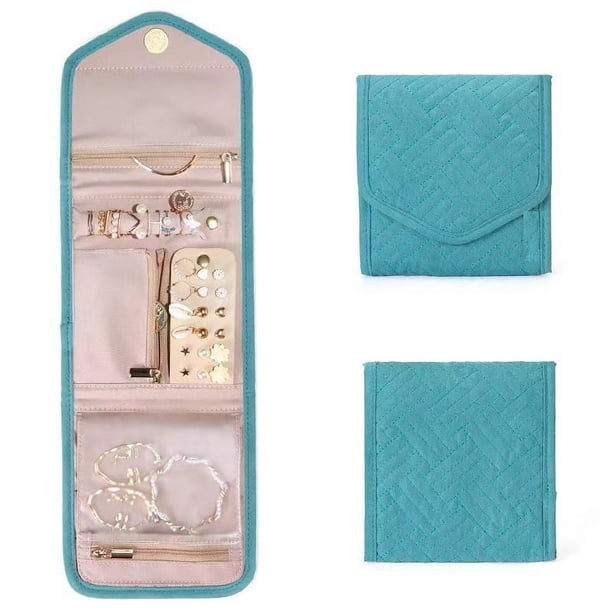 Bolsa de compras multiusos, multifuncional, para guardar collares, pendientes, joyas, portátil, para viaje, para el hogar
