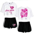 thumbnail image 4 of AJ Lee Merch Fans 2-Piece Outfit – Women’s Crop Top and Shorts Set Streetwear Fashion for Wrestling Fans and Supporters, 4 of 9