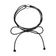 thumbnail image 1 of Ofertas Únicas Cinturón de Envoltura de Festival 1 Pc Hebilla de Nudo Circular Elegante Cuerda Ajustable para Mujeres Negro, 1 of 5