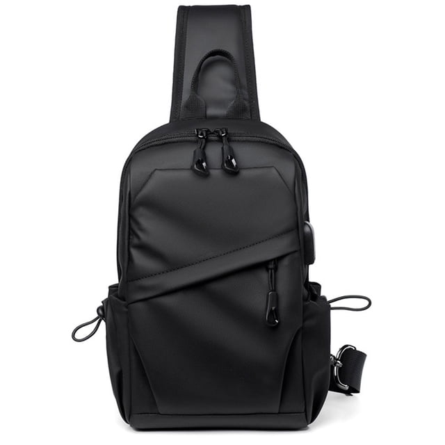 Dinheiro bolso para cadáveres Oxford bolso bandolera viaje senderismo bolso de pecho mochila negro