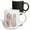 Multicolor, variant on 3drose, Cute Pink Unicorn Monogram Initial N, 11oz Magic Transforming Mug