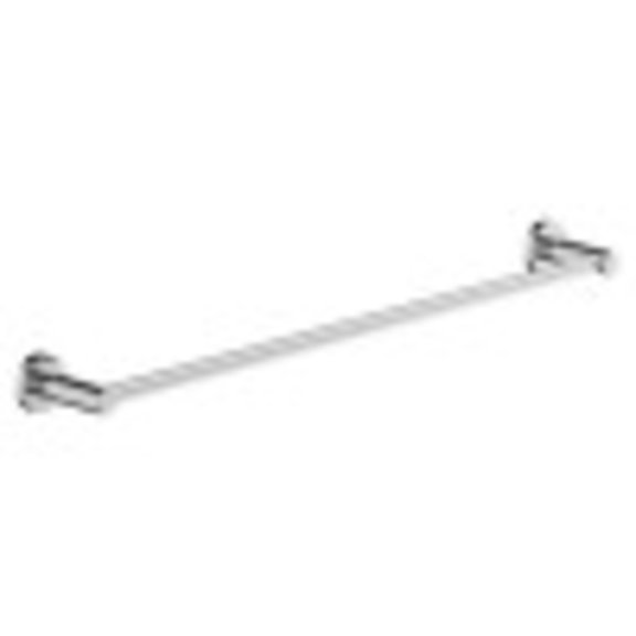 Dia 18" Wall-Mounted Towel Bar in Polished Chrome