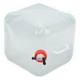 thumbnail image 2 of Plastic Collapsible Water Canister, Collapsible Water Canister High Capacity With Tap For Self Driving  15L, 2 of 8