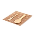 thumbnail image 4 of Acouto Bamboo Sushi Making Tool Include Spoon, Blade, Curtain& Chopsticks for Family DIY, 4 of 7