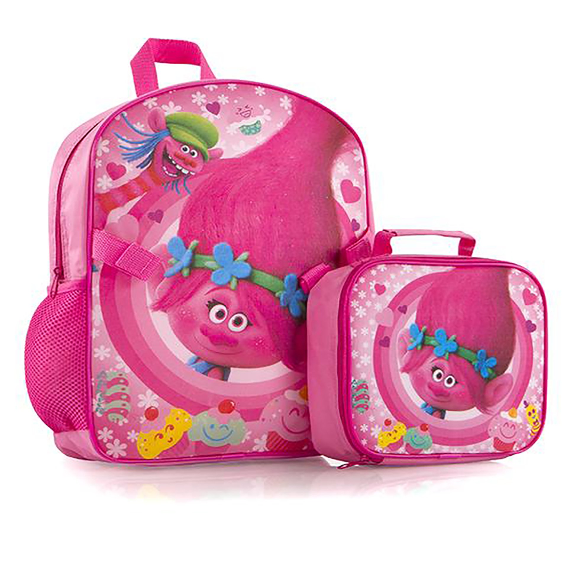Trolls Deluxe Backpack and Lunch Bag Set