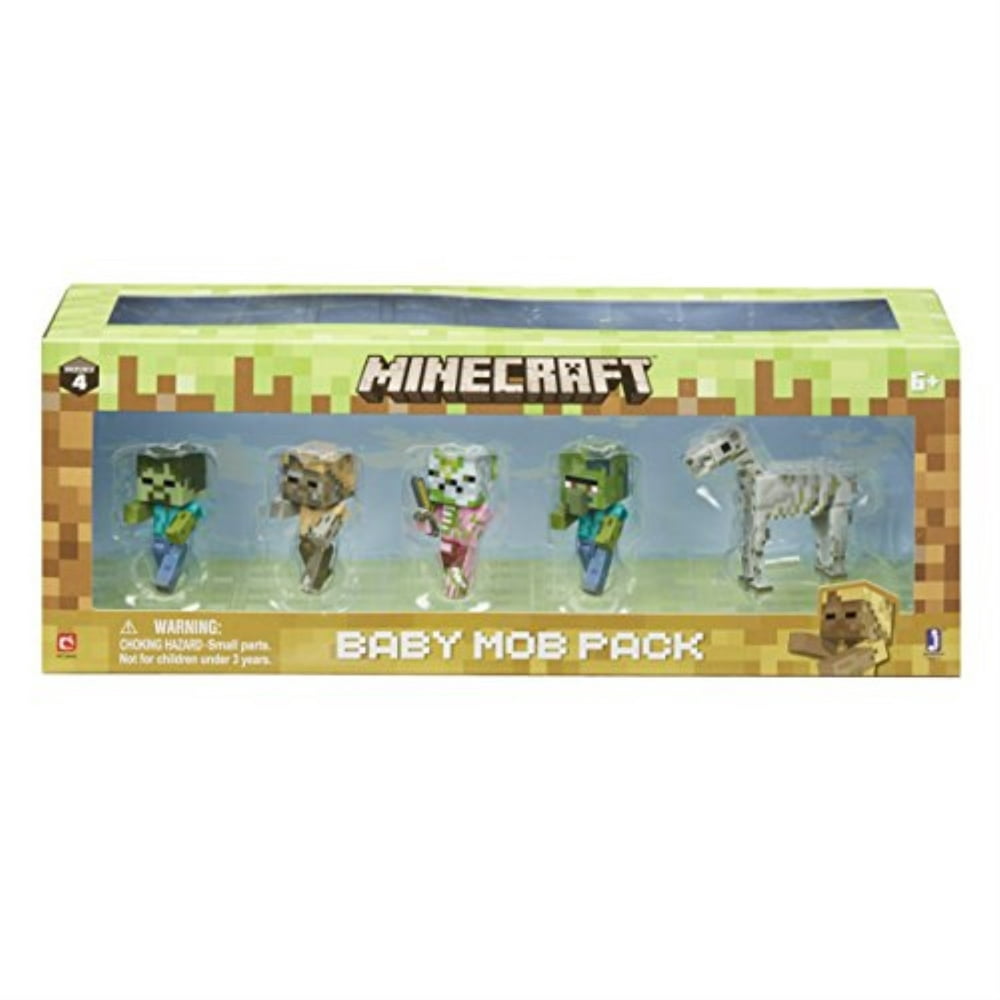 Minecraft Baby Mob Pack Action Figure - Walmart.com - Walmart.com