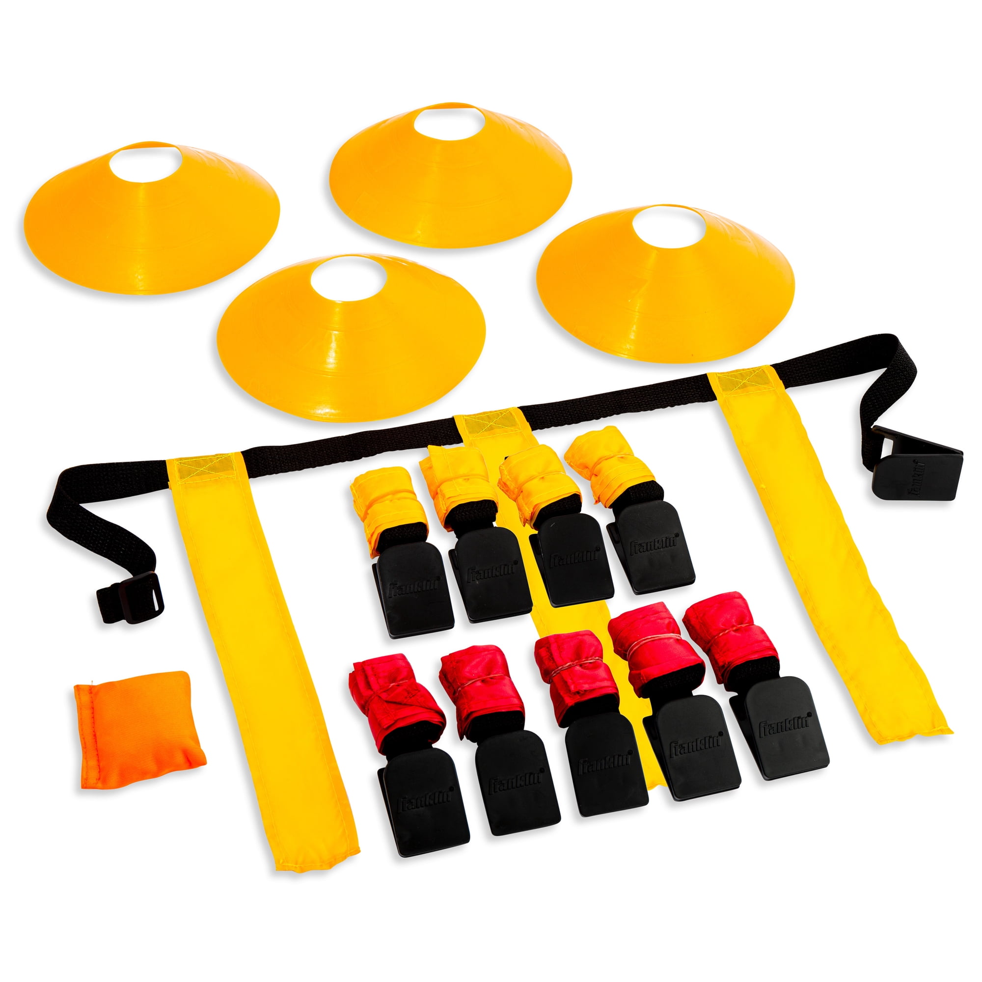 Franklin Sports 10-Player Flag Football Field Set with Cones