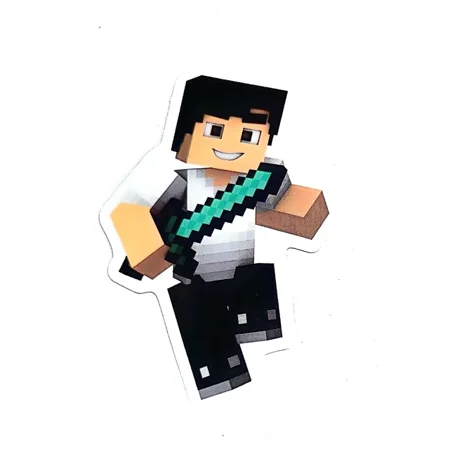 DOPASTICKER Microsoft Minecraft Steve Enderman Creeper Zombie Mojang Sticker Phone Decal Water Bottle Stickers, Cars Stickers, Water Bottle Stickers For Kids
