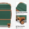 thumbnail image 4 of LONG VACATION Luggage Set 6 Piece Suitcase with Spinner Wheels, ABS+PC Hardshell Luggage with TSA Lock & YKK Zipper, 4 of 8