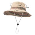 thumbnail image 3 of Sun Hats for Women Unisex Hat Western Cowboy Wide Brim Beach Hat Outdoor Activities Sun Protection Cap, 3 of 4