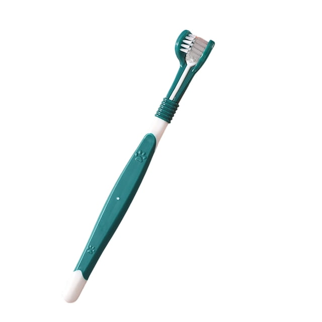 SIfdSeng 3 Toothbrush for Dogs&Cats with Soft Easy Teeth Cleaning& Care for Medium&Large
