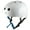White, variant on Triple Eight Sweat Saver Halo Water Helmet, Carbon Rubber, Small
