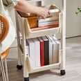 thumbnail image 3 of Nsxcdh Seasonal Kitchen Storage TrolleyLiving RoomSnack ShelfBook Toy OrganiserBathroomBathroom ToiletriesShelving Trolley, 3 of 7
