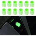 thumbnail image 2 of 12 tapas de vástago de válvula de neumático luminosas universales, cubiertas de plástico para vástago de neumático de rueda de coche, bicicleta (12 tapas de vástago luminosas), 2 of 5
