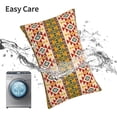 thumbnail image 6 of Zufioo Aztec Print Double-Sided Throw Pillow Cover, Pillow Protector Home Decor - With Hidden Zipper, Suitable for Bedroom, Living Room, Car Interior-20"x30", 6 of 6