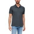 thumbnail image 2 of s.Oliver Polo para hombre - básico, cuello polo, algodón, liso Gris oscuro 2XL (XX-Large), 2 of 4